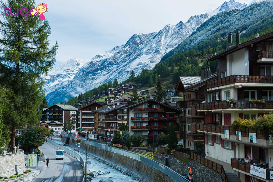 Đi du lịch Thụy Sĩ vào mùa đông cũng là một trải nghiệm đáng nhớ