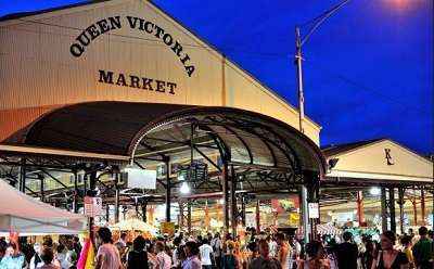 Chợ Queen Victoria ở Melbourne Úc