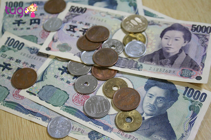 Bạn nhớ chuẩn bị tiền tệ khi đến thăm Nhật Bản