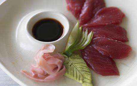 Người Nhật không bao giờ trộn wasabi với nước tương.
