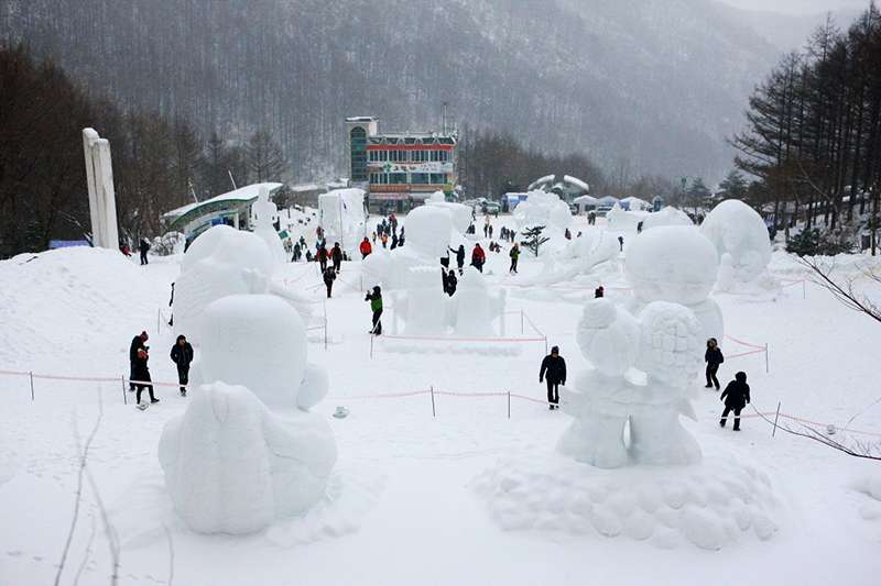 Lễ hội tuyết núi Taebaeksan