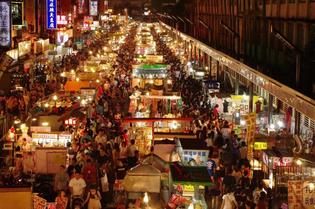 Các khu chợ đêm của thành phố Đài Loan