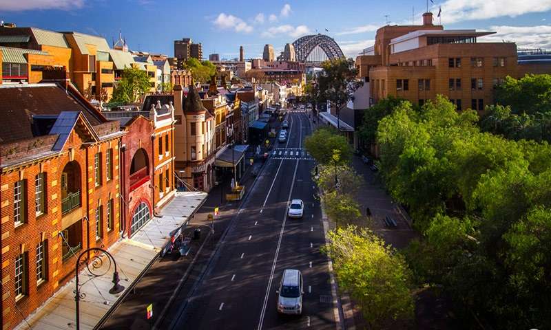 Khu phố cổ The Rocks được ví như “bảo tàng Sydney ngoài trời”