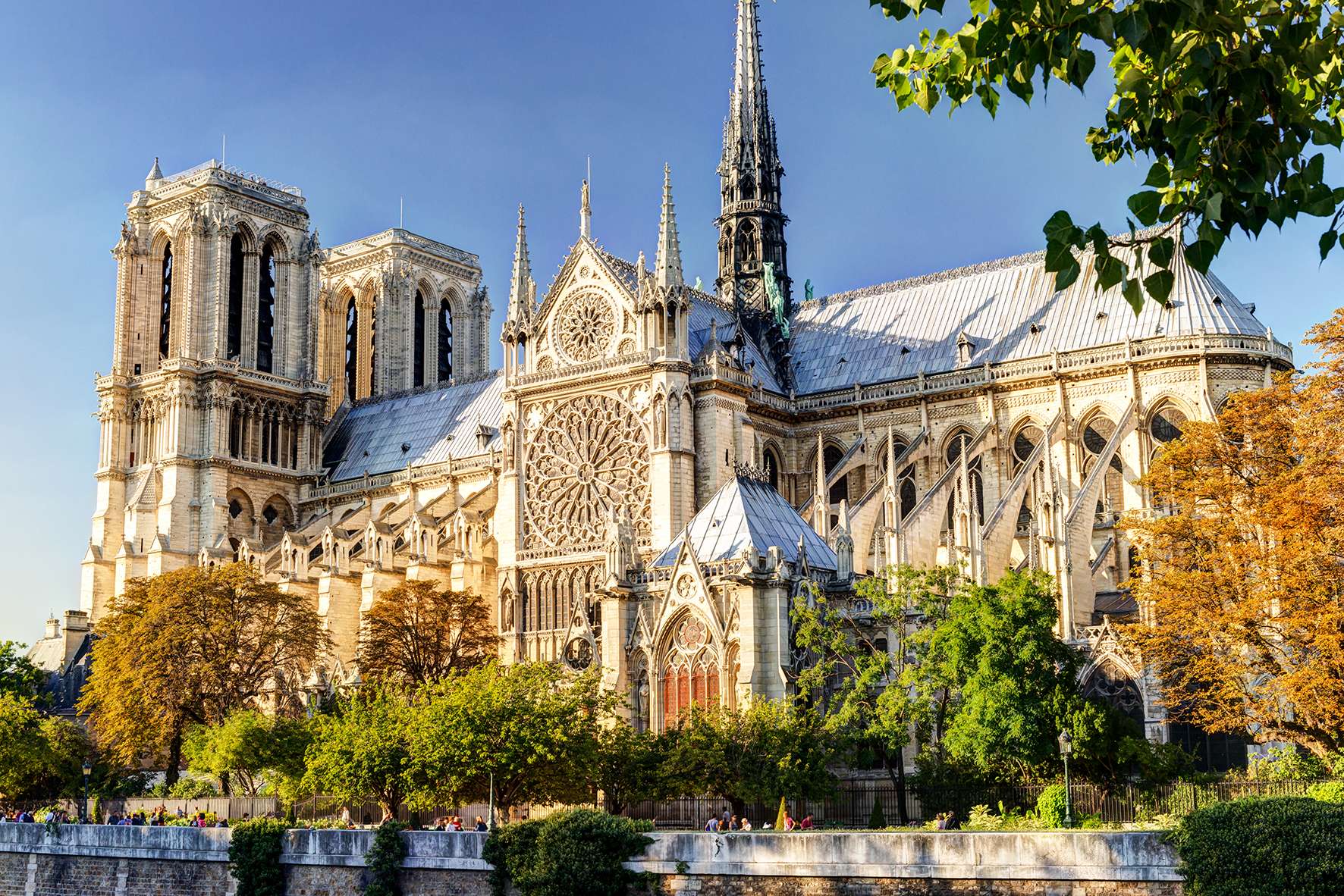 Vẻ đẹp hoa lệ của nhà thờ Đức Bà Paris