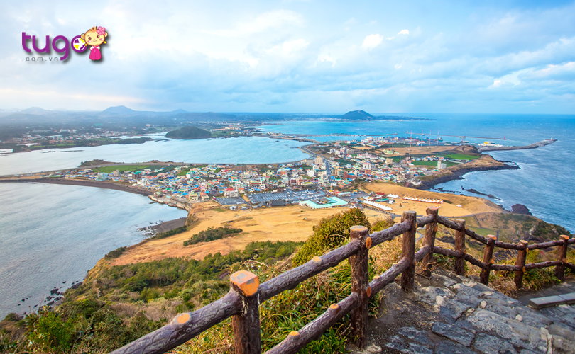 Đảo Jeju có thời tiết mát mẻ, ôn hòa quanh năm