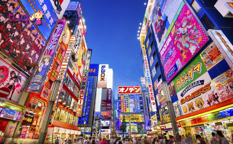 Đồ điện tử là mặt hàng rất nên khi du lịch ở Nhật Bản
