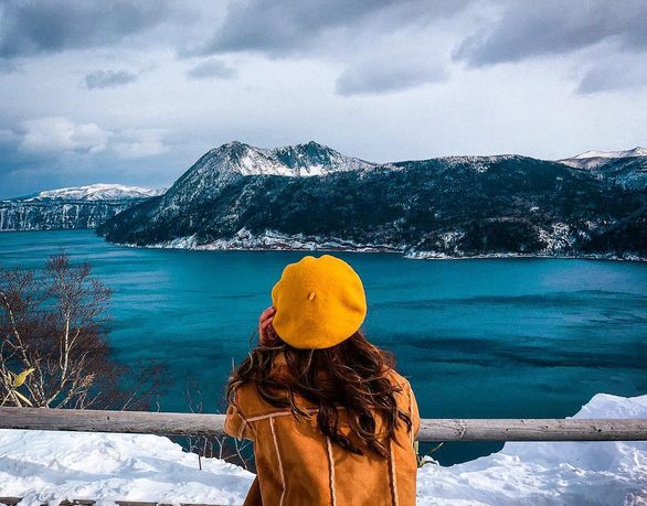 Hồ Mashu trong một ngày mùa đông - Ảnh: Instagram/Penny
