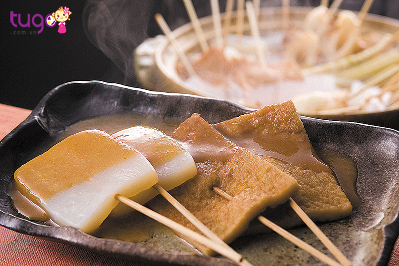 Aomori Ginger-Miso Oden là một món ăn vặt đường phố