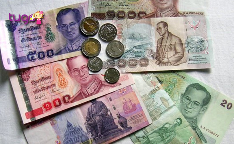 Bạn có thể chuẩn bị sẵn một ít tiền Thái Lan để tiện cho việc mua sắm khi du lịch ở đây