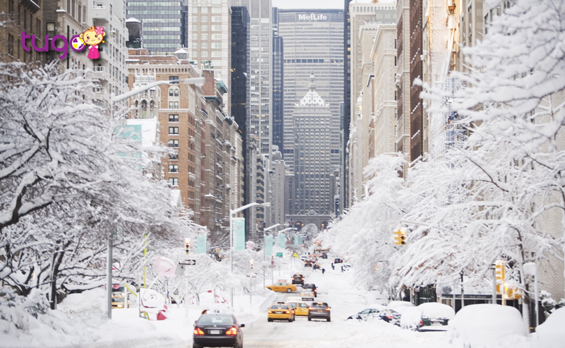 Các thành phố phía Bắc nước Mỹ sẽ có tuyết rơi dày đặc vào tháng 2