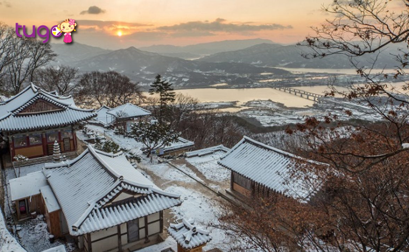 Cảnh sắc ấn tượng của mùa đông Hàn Quốc