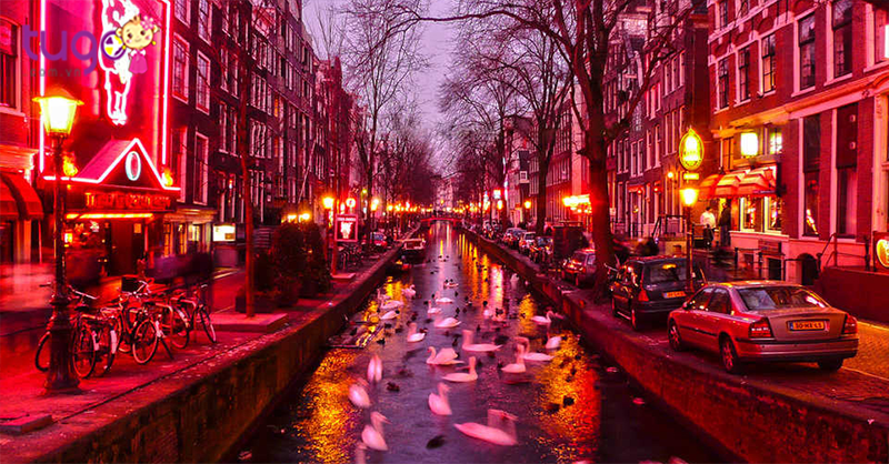 Khu phố đèn đỏ tại Hà Lan