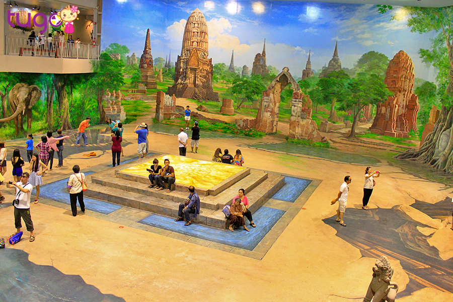 Art in Paradise ở Pattaya được xem là bảo tàng 3D đầu tiên và lớn nhất ở Thái Lan