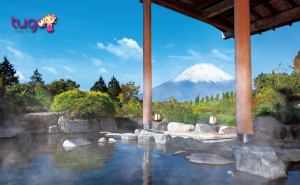 Hakone Onsen là một trong những khu tắm nước nóng hấp dẫn nhất ở Nhật Bản vào mùa đông