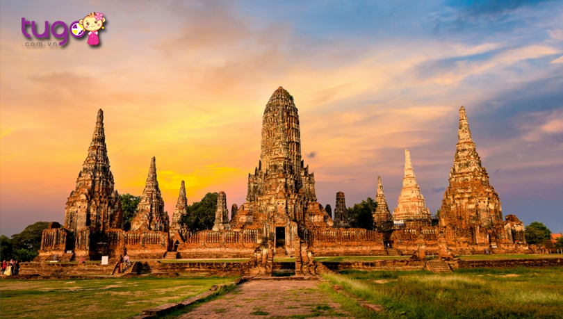 Hiện nay, cố đô Ayutthaya vẫn còn lưu giữ những nét kiến trúc độc đáo của nền văn hóa Thái Lan cổ xưa