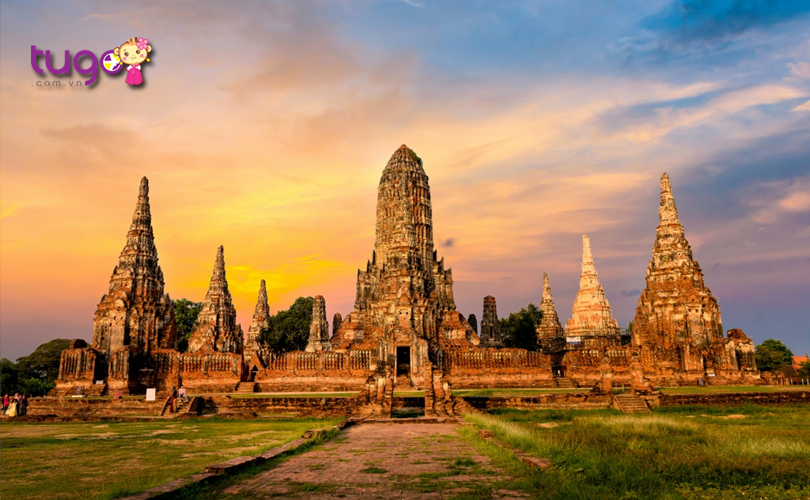 Hiện nay, cố đô Ayutthaya vẫn còn lưu giữ những nét kiến trúc độc đáo của nền văn hóa Thái Lan cổ xưa