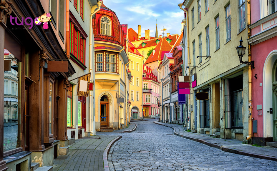 Khu phố cổ Tallinn ở Estonia