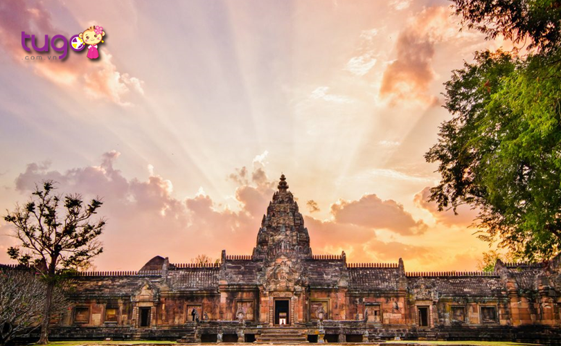 Kiến trúc cổ kính, mang đậm dấu ấn của nền văn hóa đặc sắc của Thái Lan