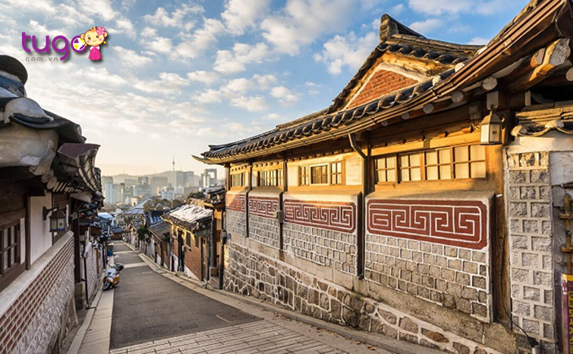 Kiến trúc cổ kính tại ngôi làng Jeonju Hanok nổi tiếng