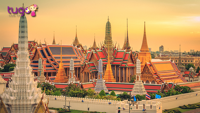 Kiến trúc đẹp mắt của ngôi chùa Phật ngọc nổi tiếng