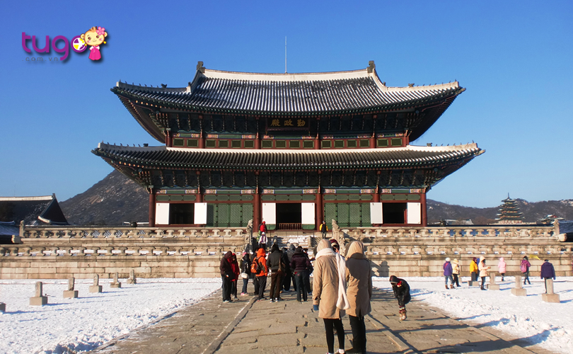 Kiến trúc độc đáo và đẹp mắt của cung điện Gyeongbokgung