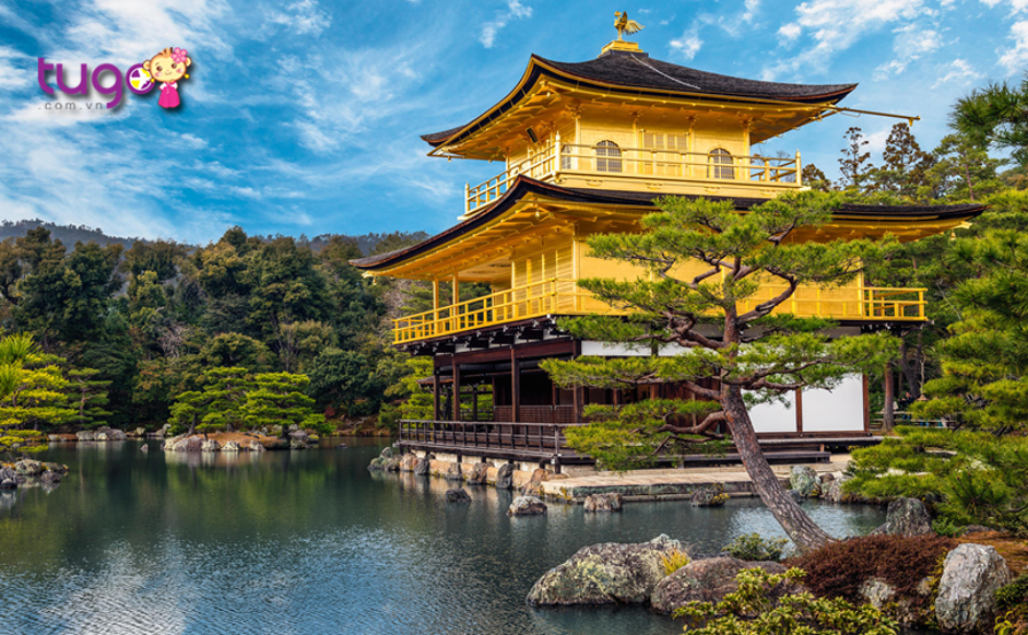 Kyoto đặc biệt nổi tiếng với những ngôi đền có kiến trúc độc đáo và đẹp mắt