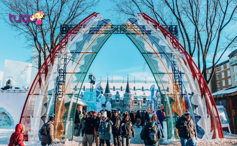 Lễ hội carnival ở thành phố Quebec là một trong những lễ hội mùa đông lớn nhất thế giới hiện nay