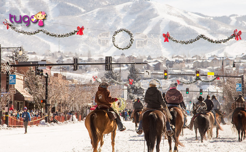 Lễ hội mùa đông ở Steamboat Springs, Colorado còn là một sự kiện hấp dẫn để cả gia đình cùng tham gia và tận hưởng mùa đông nước Mỹ