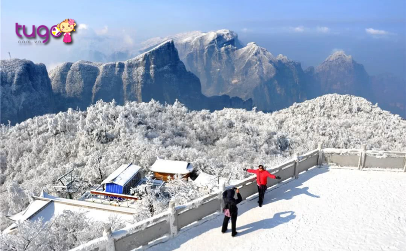 Mùa đông Đài Loan gây ấn tượng mạnh mẽ với khung cảnh tuyệt đẹp của tuyết trắng