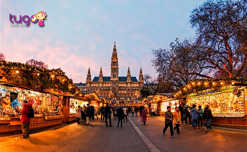 Những khu chợ Giáng sinh náo nhiệt ở Đức và Áo