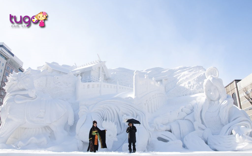 Những tác phẩm tinh xảo được làm từ tuyết vô cùng đẹp mắt và ấn tượng