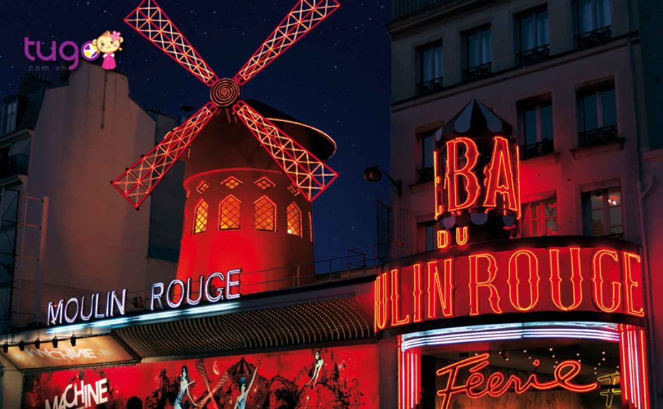 Nhà hát Moulin Rouge nổi tiếng Châu Âu