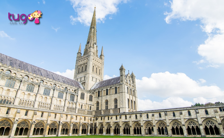Nhà thờ Norwich là điểm đến hấp dẫn bậc nhất ở thành phố này