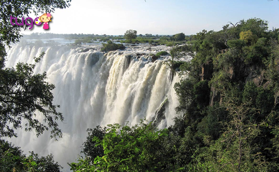 Những con thác hùng vĩ ở Zambia