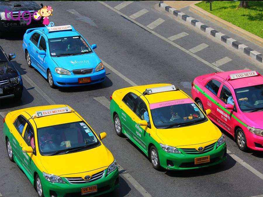 Tốt nhất là bạn nên đi taxi sử dụng đồng hồ tính km khi du lịch tại Thái Lan