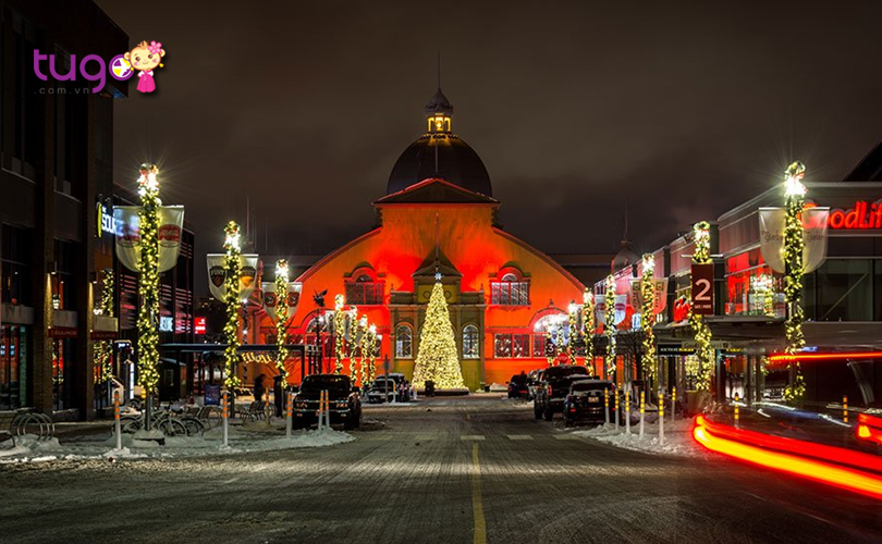 Ottawa là một trong những điểm đón Giáng sinh nổi tiếng và hấp dẫn nhất tại Canada