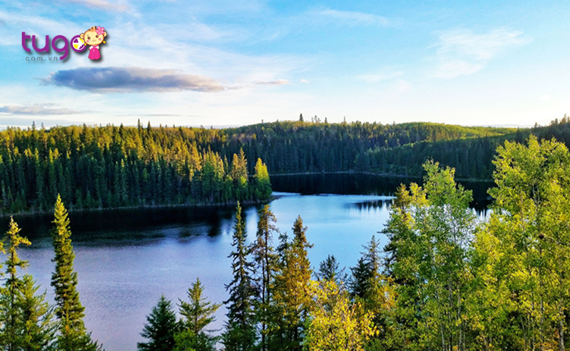 Phong cảnh thiên nhiên hấp dẫn tại các hồ nước ở Saskatchewan