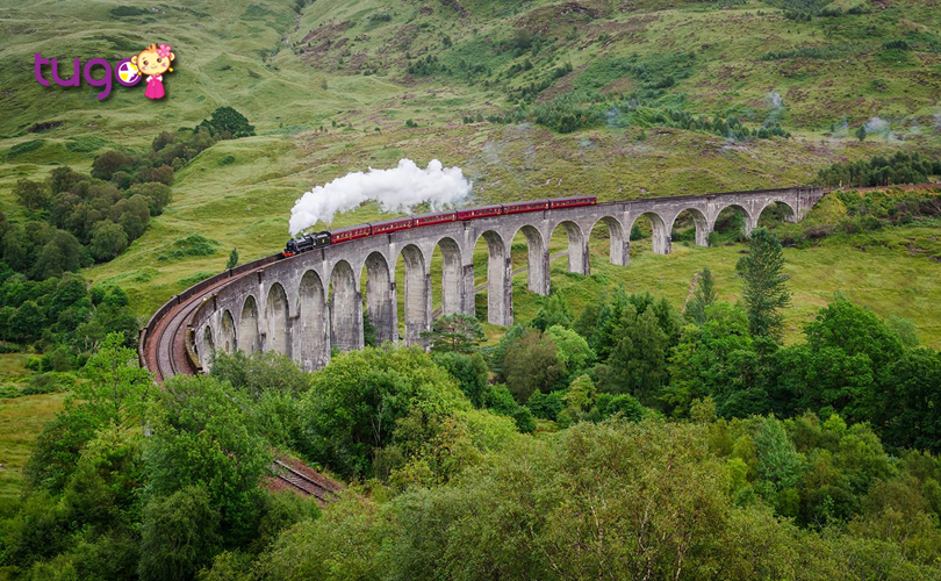 Phong cảnh tuyệt đẹp của tuyến tàu lửa West Highland Line