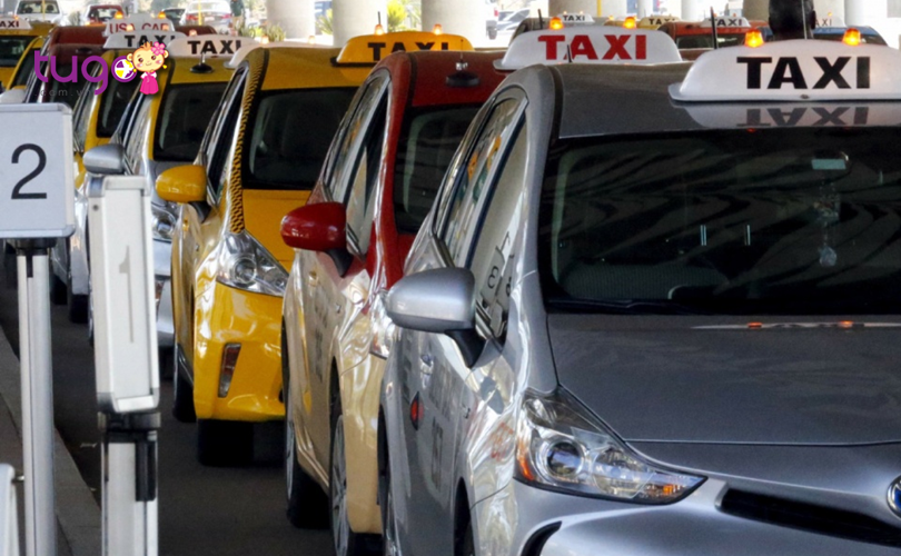 Taxi cũng là một phương tiện khá phổ biến mà bạn có thể lựa chọn khi du lịch ở Mỹ