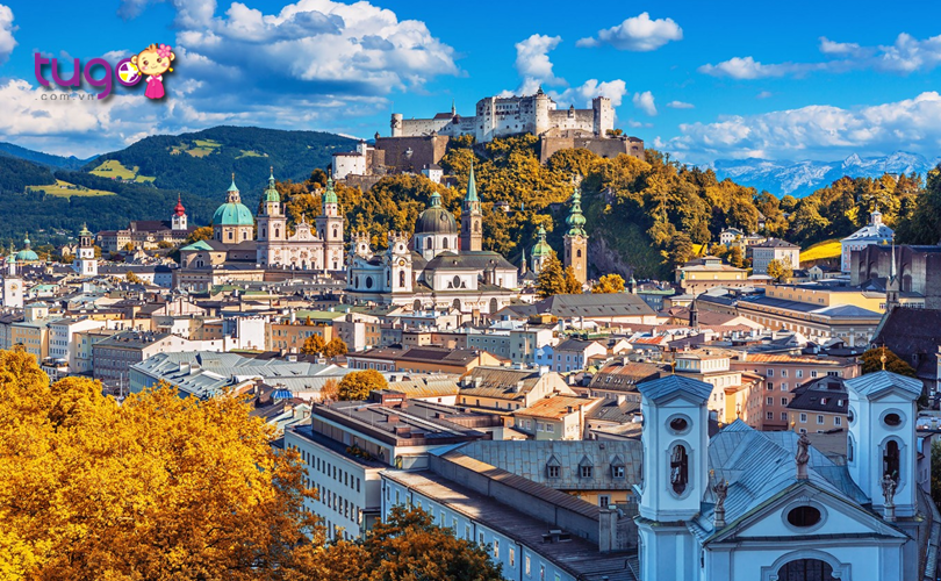 Thành phố Salzburg xinh đẹp