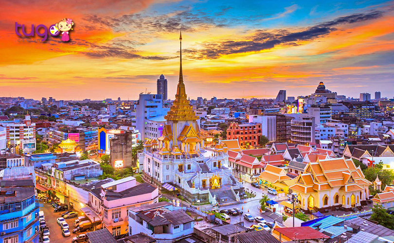 Thủ đô Bangkok - Trung tâm du lịch hấp dẫn hàng đầu tại xứ sở Chùa Vàng