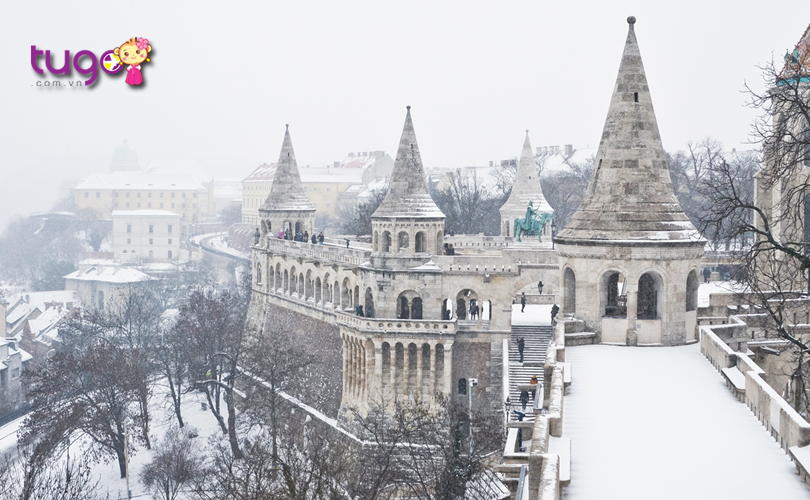 Vẻ đẹp thơ mộng của Budapest, Hungary vào mùa đông
