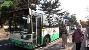 Xe buýt được lựa chọn khá nhiều tại Nhật Bản