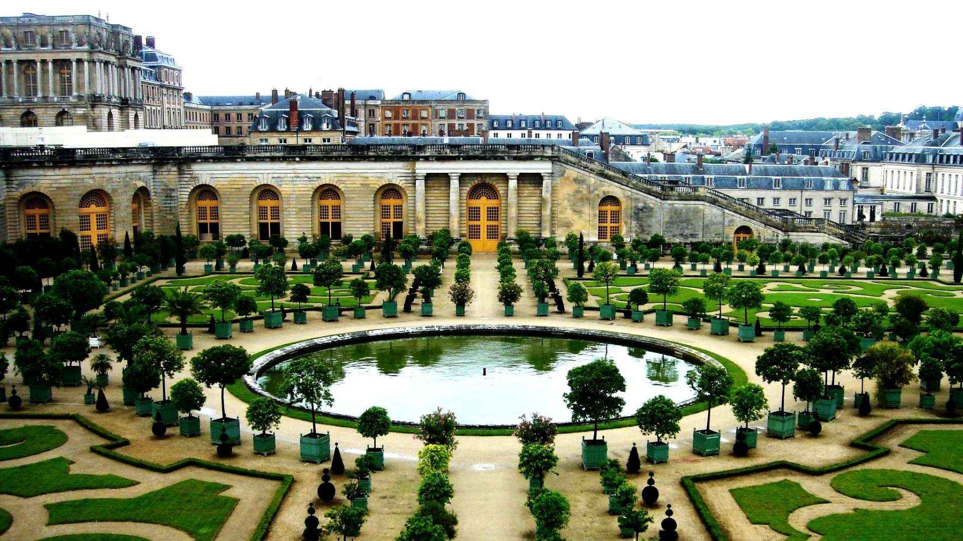 Một góc xanh tươi của Versailles