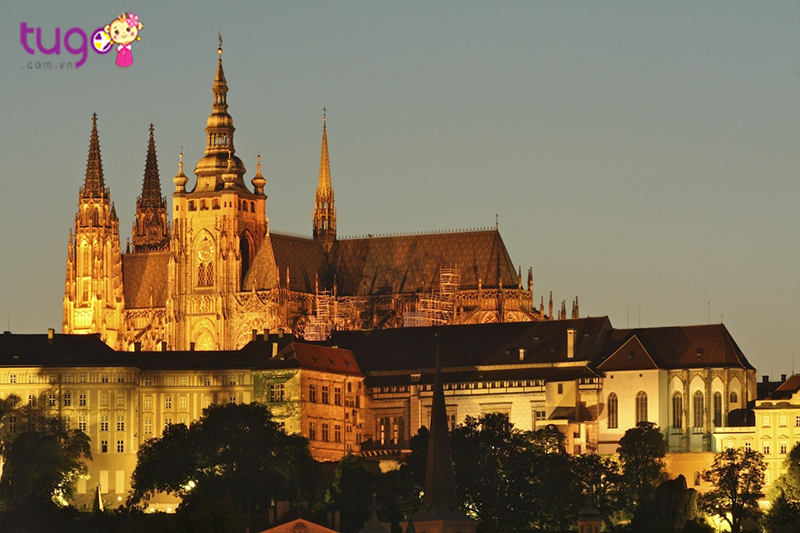 Lâu đài Prague Castle thời trung cổ